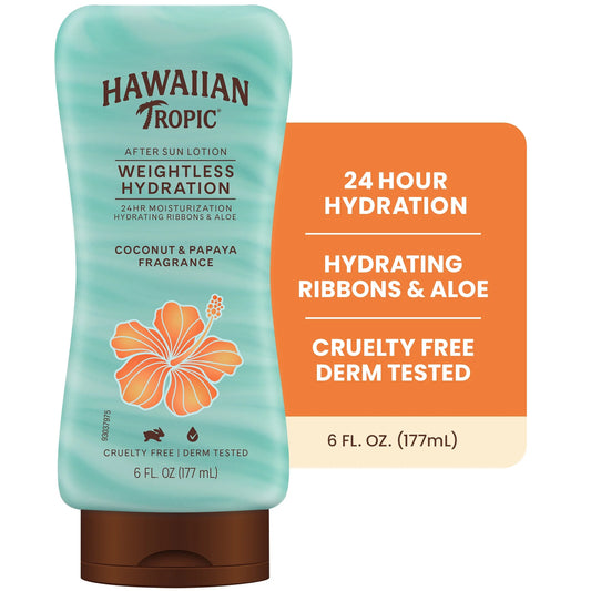 Weightless Hydration after Sun Lotion for Adults, 6 Fl Oz