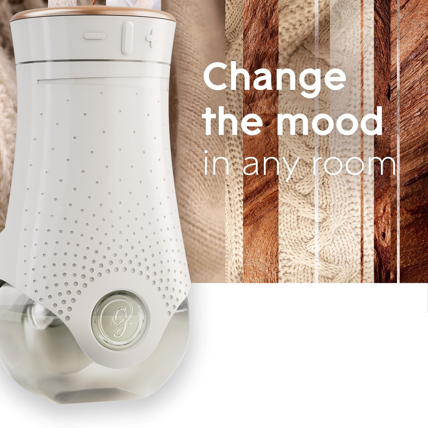 Glade Cashmere Woods Plugins Air Freshener Refill Pack of 5 0.67 Fl Oz