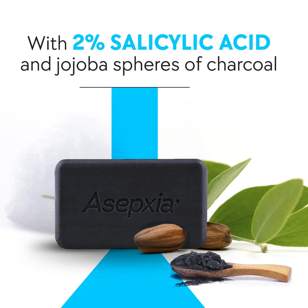 Cleansing Bar Charcoal Face Wash Black Soap