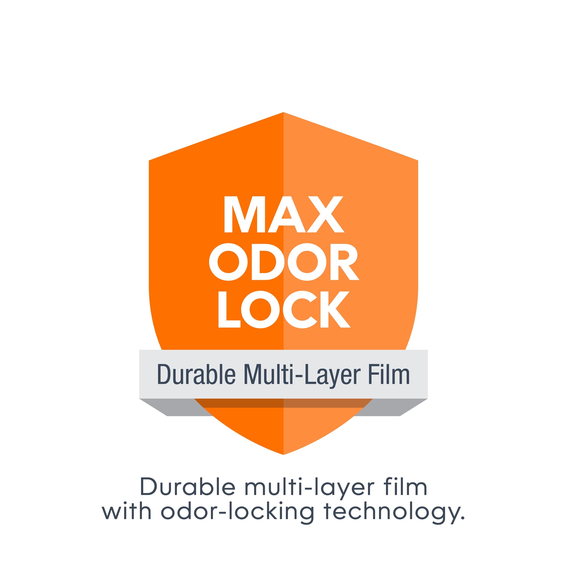 Diaper Pail Square Refills, Unscented,1 Pack, Holds up to 1080 Newborn Diapers