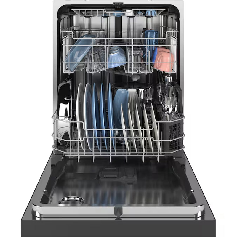 24-In Front Control Built-In Dishwasher ( Finrprint Resistant Stainless Steel ) with Third Rack, Dry Boost , 47-Decibel