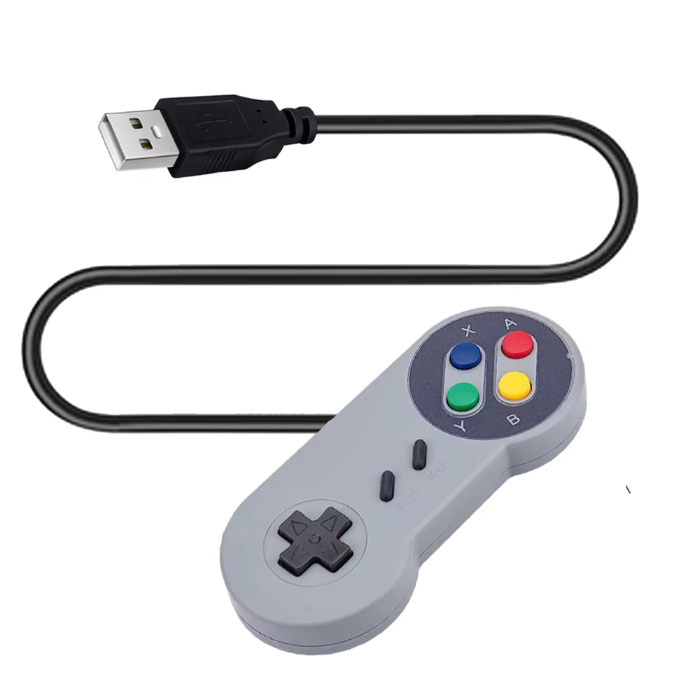 USB Controller Gaming Joystick Gamepad Controller for Vista/Mas OS Game Pad for Retropie System for Windows PC Control Gamepad