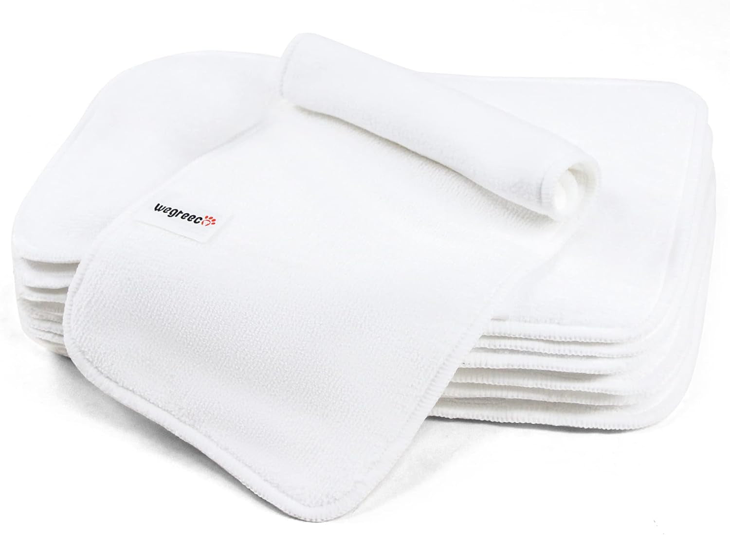 Dog Diaper Pads - Bundle of 10 - (Male Small,3.5"X8.7")