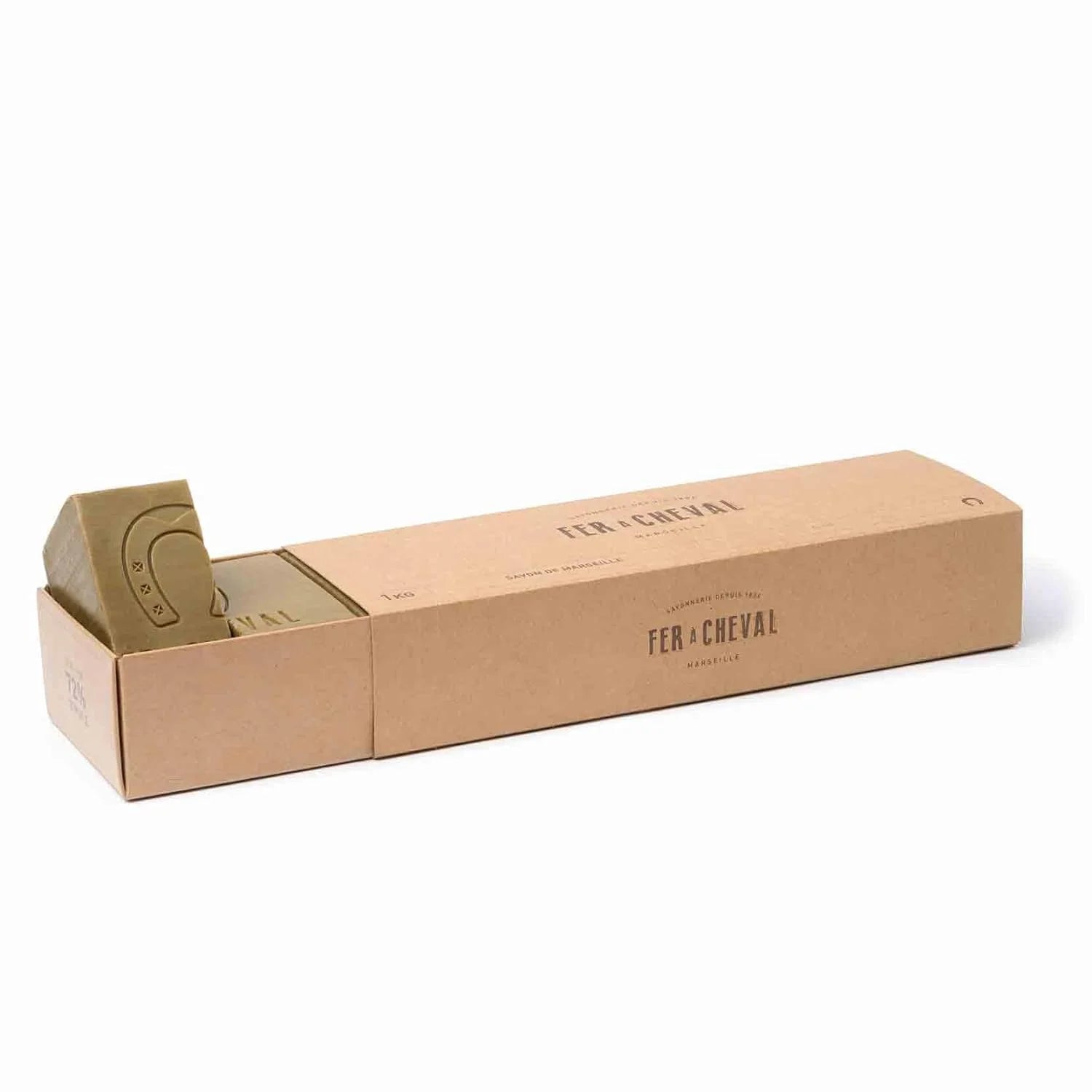 Pure Olive Savon De Marseille Soap Bar Sliced Cubes, 6X1 Kg/35.5 Oz