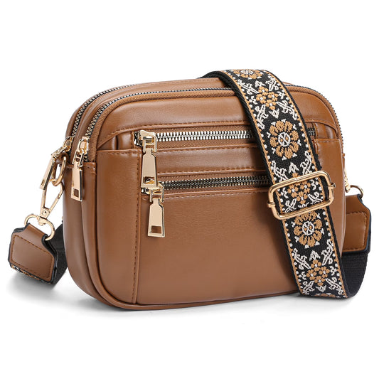 Cross Body Purses for Women Crossbody Bag, Small Crossbody Purses Leather Cross Body Bags Trendy Shoulder Handbags