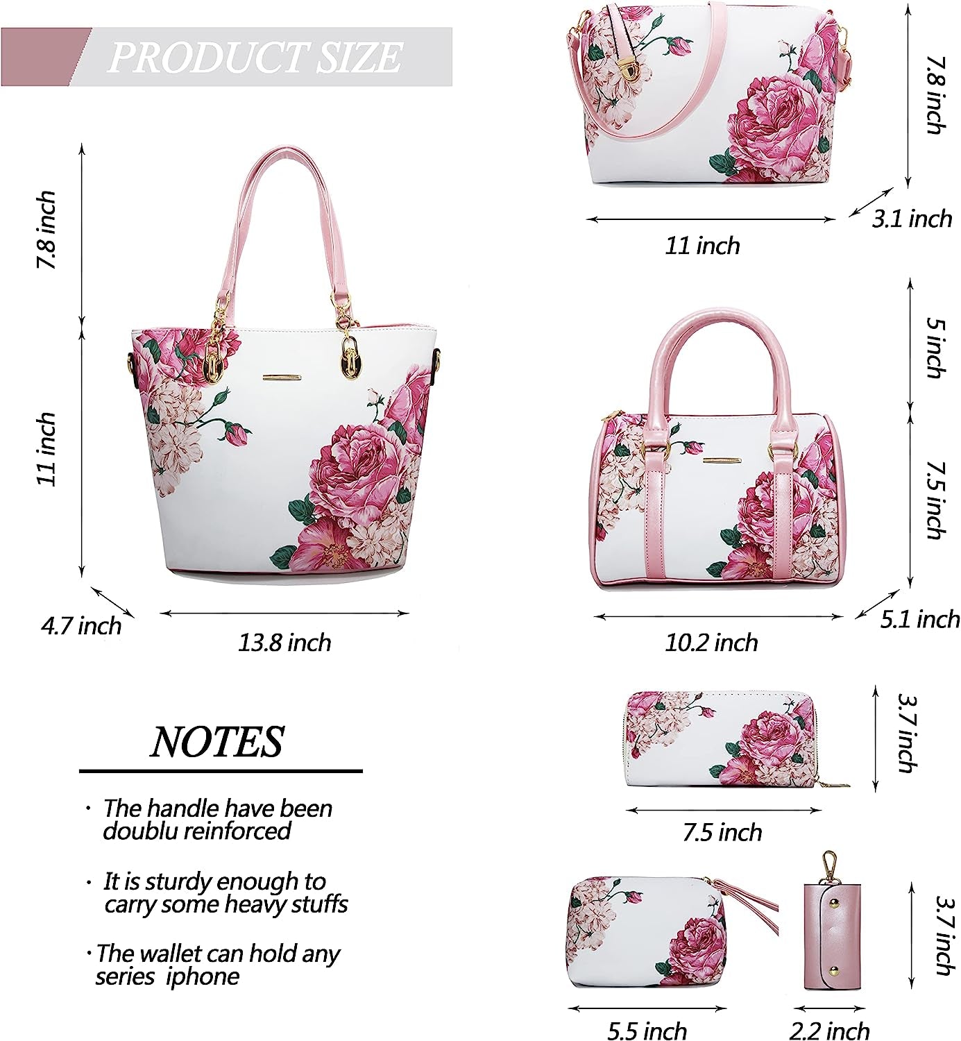 Designer Purses and Handbags for Women Satchel Shoulder Bag Tote Top Handle Bag