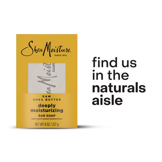 Bar Soap Raw Shea Butter Moisturizing Bar Soap, 8 Oz