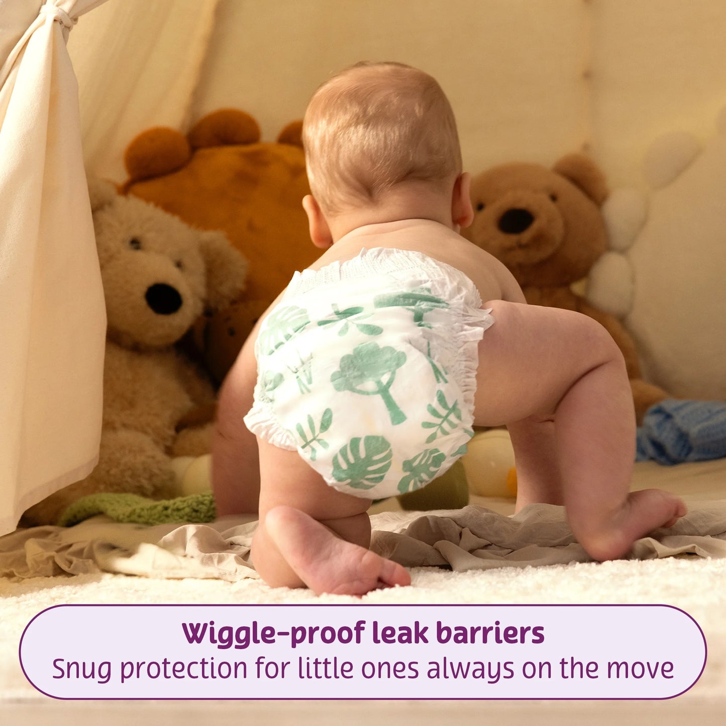 Dry & Gentle Diapers Size 4, 192 Count (Select for More Options)