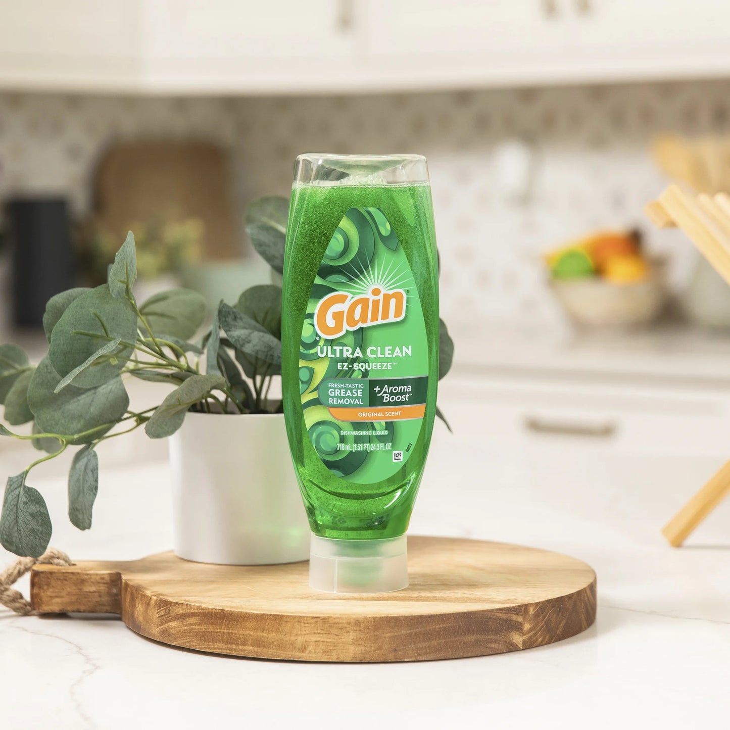 Ez-Squeeze Dishwashing Liquid Dish Soap, Original Scent, 14.70 Fl Oz