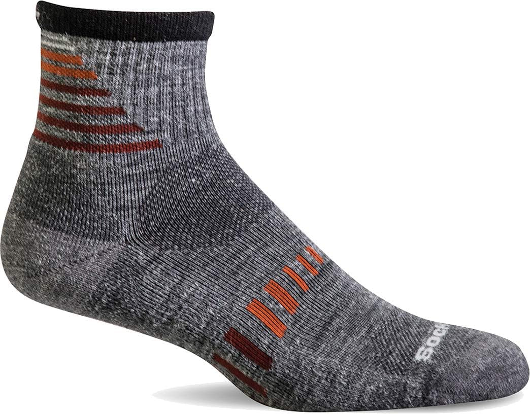 Men'S Ascend II Quarter Moderate Compression Sock