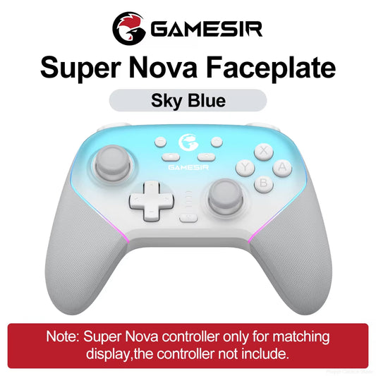 Super Nova Magnetic Faceplate Personalize Gamepads Multicolor Shell Cover Wireless Controle Front Case Top Cover