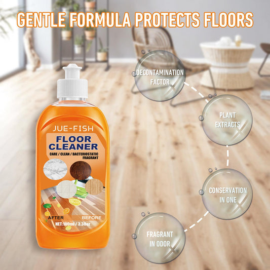 Jueyu Floor Cleaner, Decontamination and Cleaning Wood Floor Cleaning, Polishing and Brightening Tile Cleaner