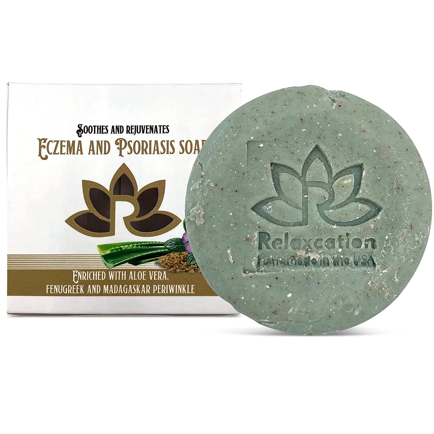 Eczema and Psoriasis Soap Bar Natural Cold Process Soap Handmade in USA Natural