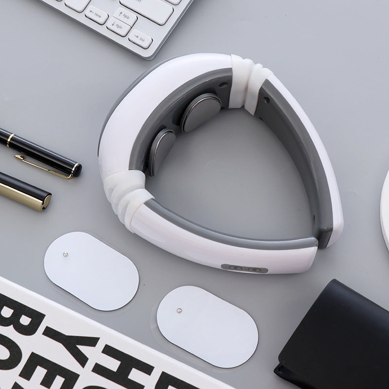 Electric Cervical Pulse Neck Massager Muscle Relax Massage Magnetic Therapy US