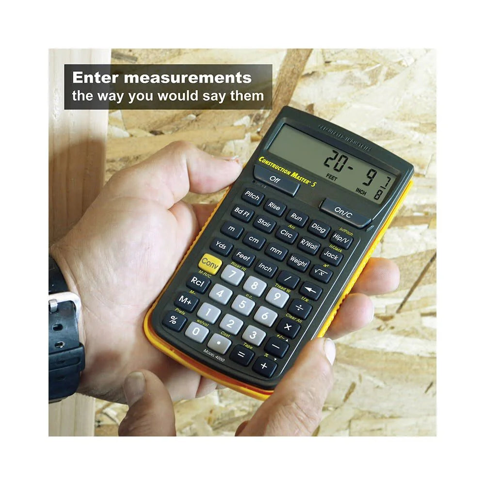 4050 Construction Master 5 Construction Calculator