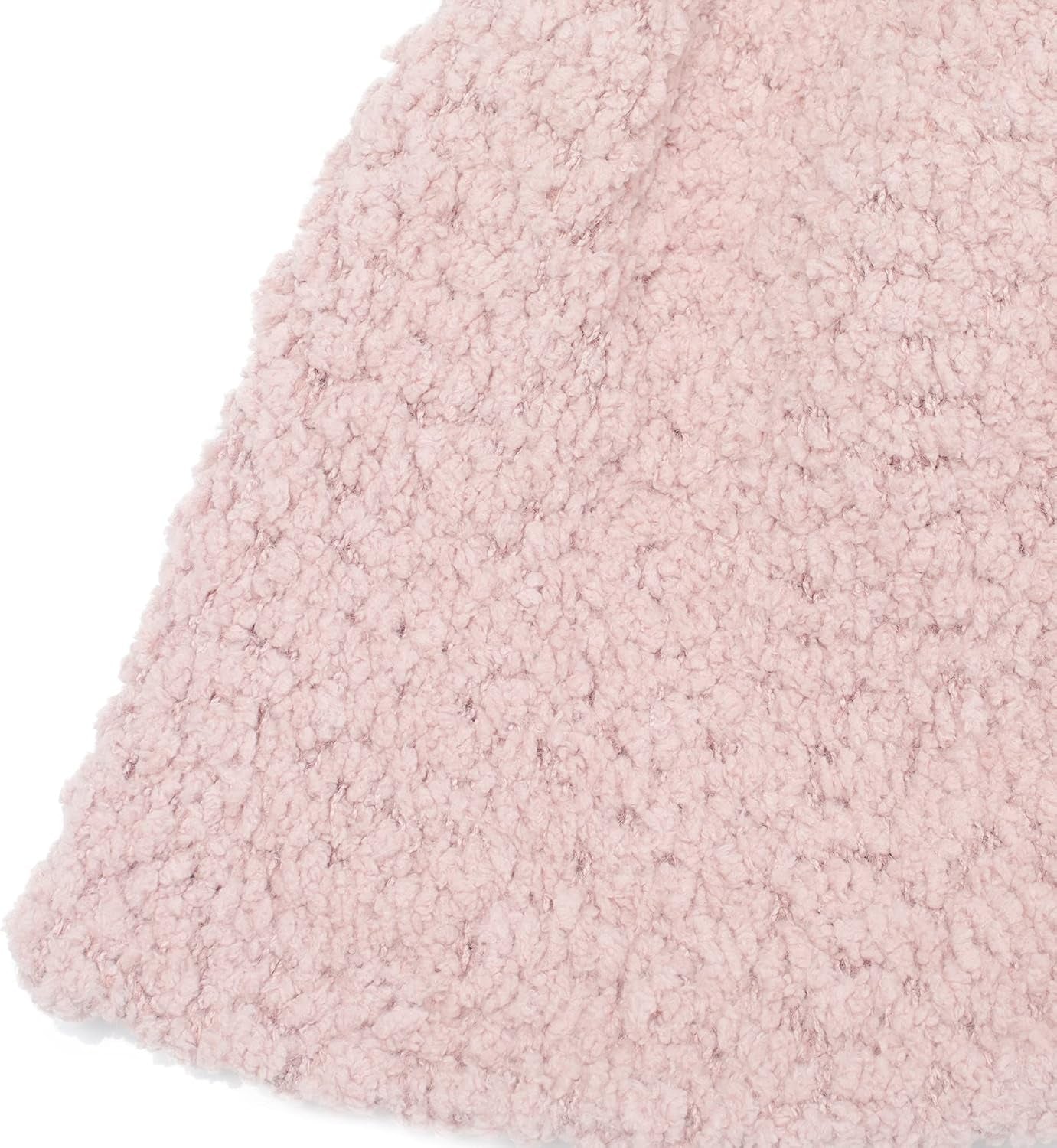 Womens Warm Wool Cloche Hat Solid Winter Bucket Hats