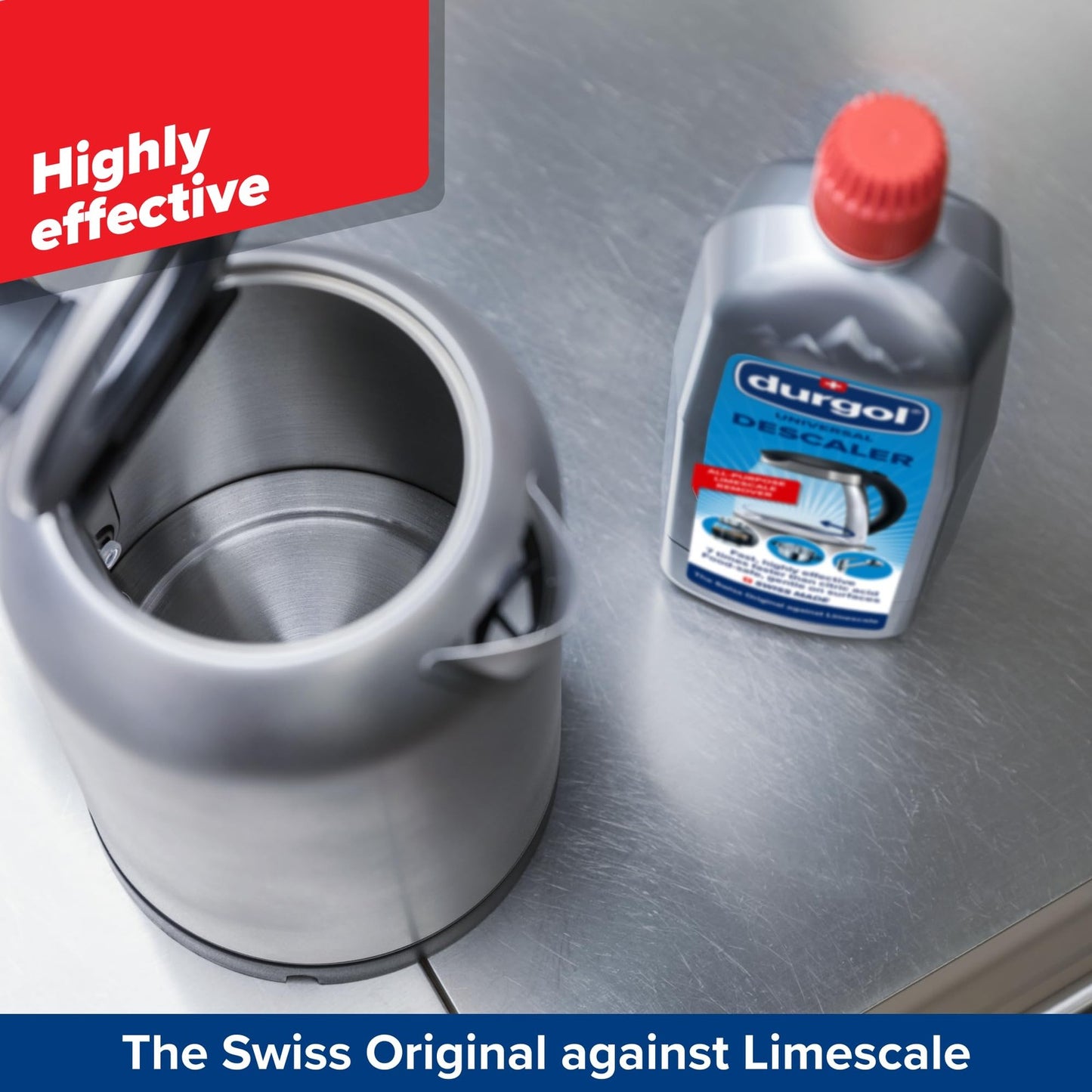 Durgol Universal Multi-Purpose Descaler & Decalcifier for Household Items 16.9Oz