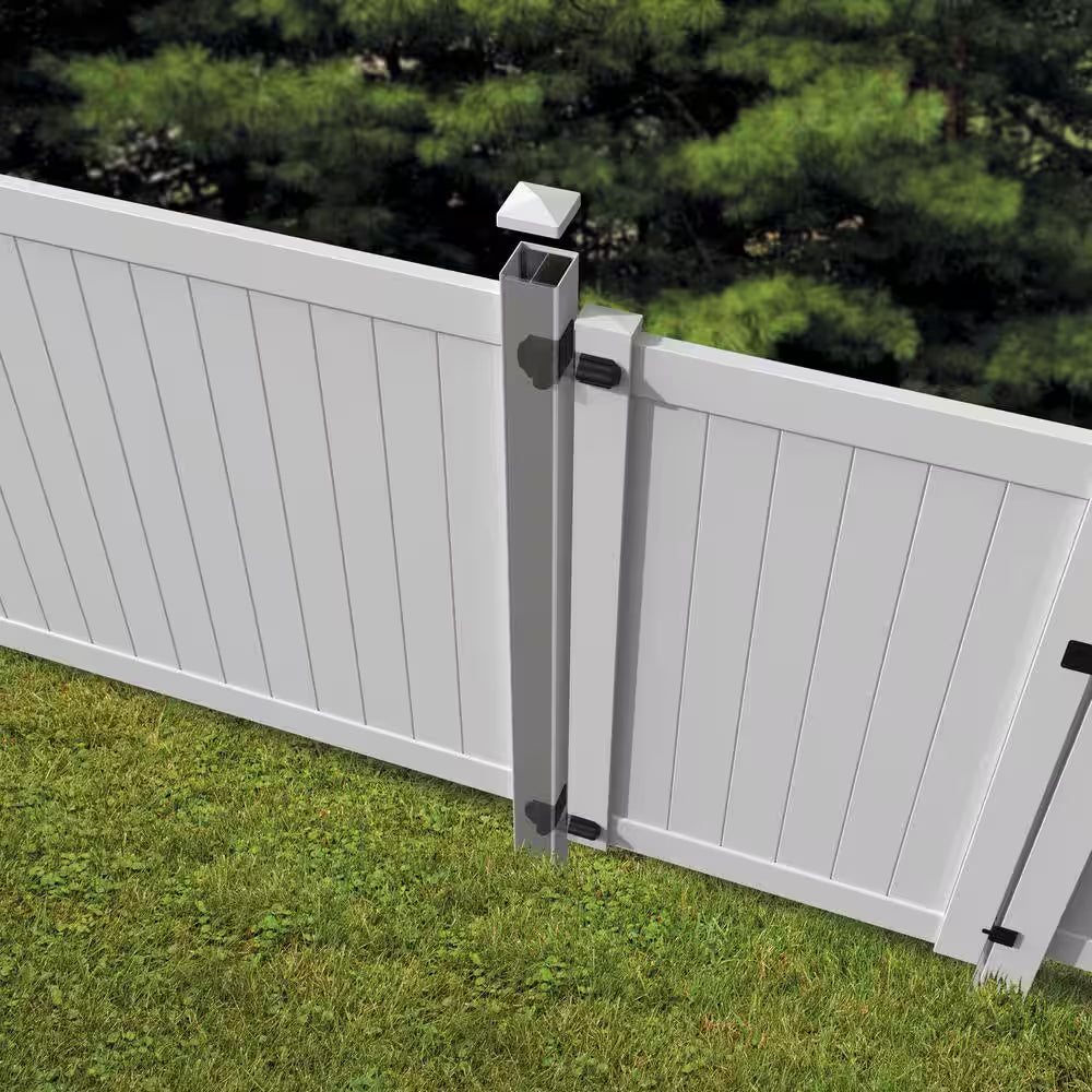 5 In. X 5 In. X 106 In. Aluminum Insert Fence Post Insert