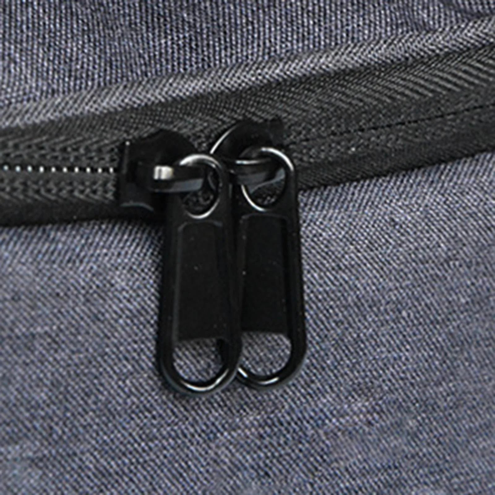 Durable Camping Cookware Kits Lightweight Basket Gas Canister Carrying Case Pans Bags Sack with Zipper - Blue, M M