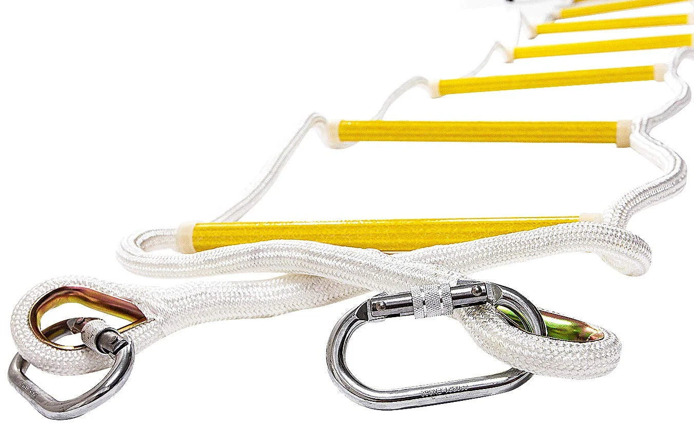 Ladder Rope 24Ft | Multifunctional Climbing Rope Ladder | Escape Ladder
