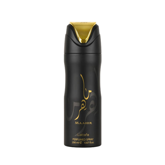 Maahir Perfumed Deodorant Spray, 6.6 Ounce (Unisex)