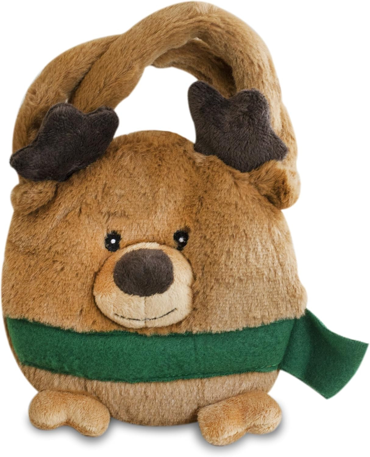 Christmas Reindeer Plush Purse, 8-Inch