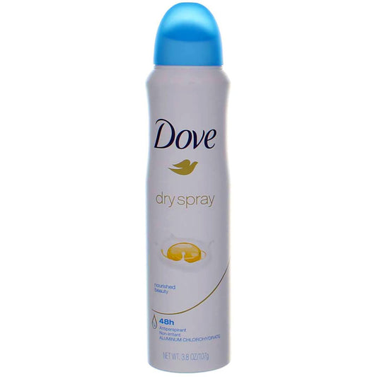 Dry Spray Antiperspirant, Nourished Beauty 3.80 Oz (Pack of 3)