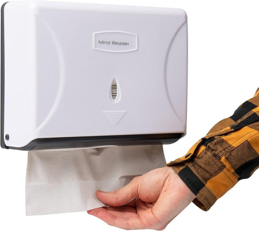 Paper Towel Dispenser C-Fold &M-Fold Towels Bathroom Kitchen Restroom Wall Mount