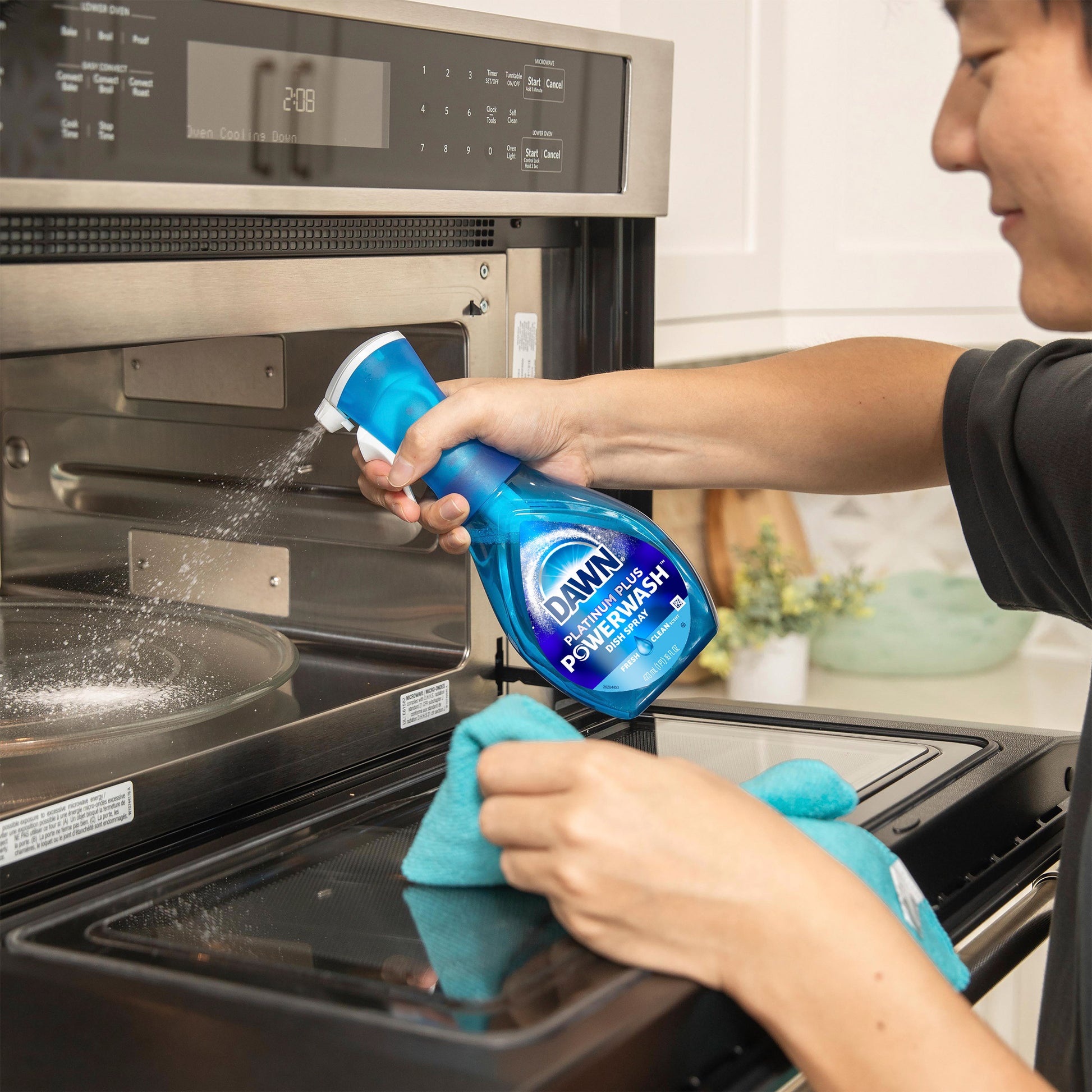 Dawn Platinum plus Powerwash Dish Soap Spray, Fresh Clean, 1 Starter Kit + 2 Refills