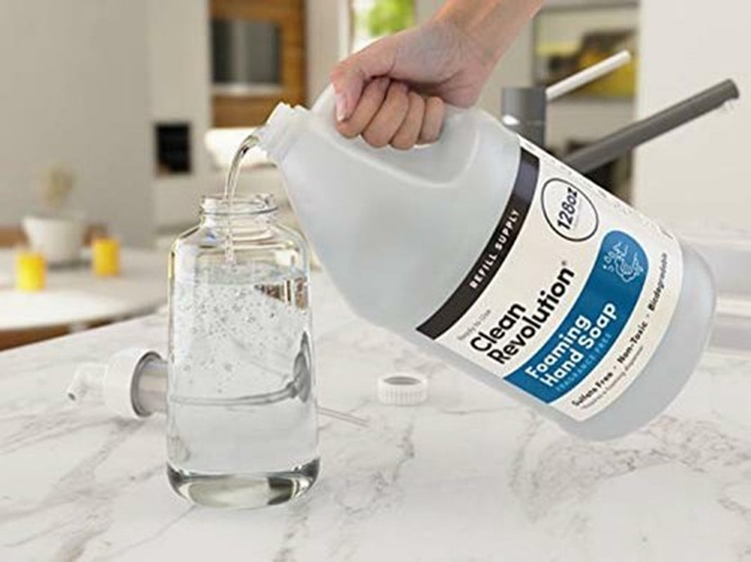 Clean Revolution Foaming Hand Soap Refill Supply Assorted Scent Names