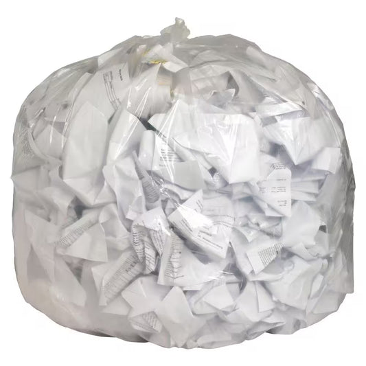 56 Gal. Clear Trash Can Liners (100-Count)