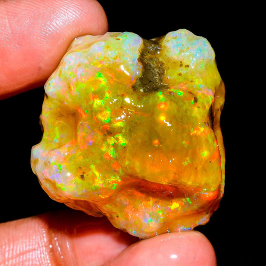 Real 75ct Raw Honeycomb Opal